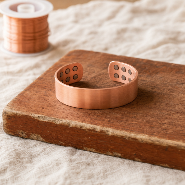 Anvil Copper Bracelet